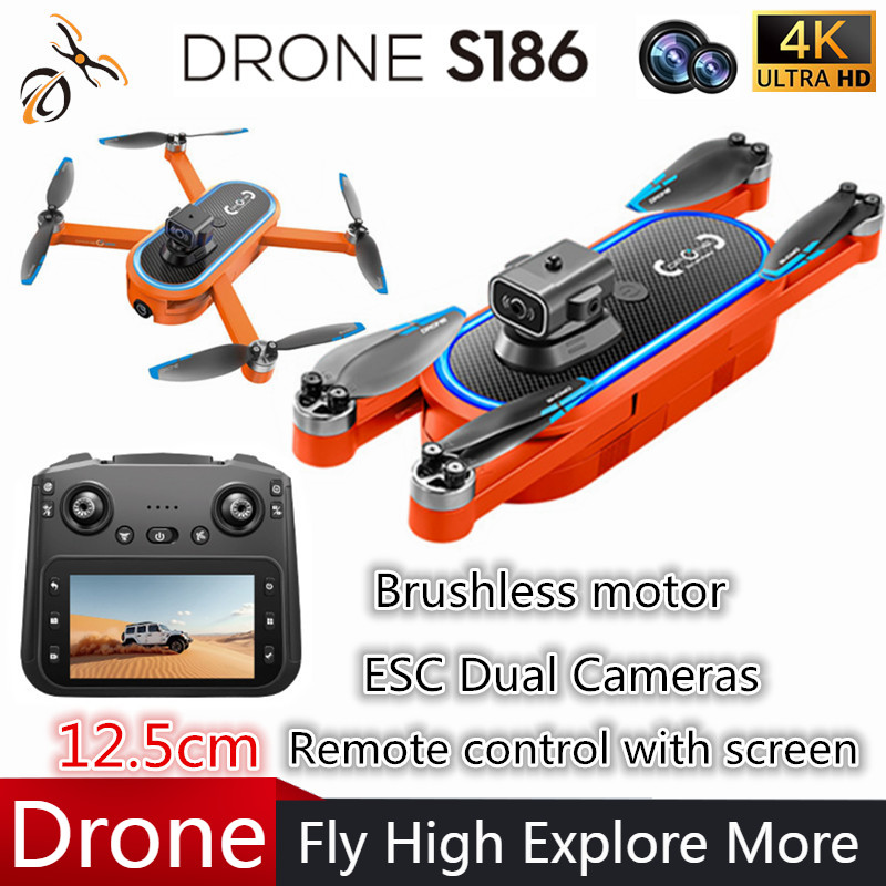 Photography Drone - Drone 2025 S186 Profesional 4K HD