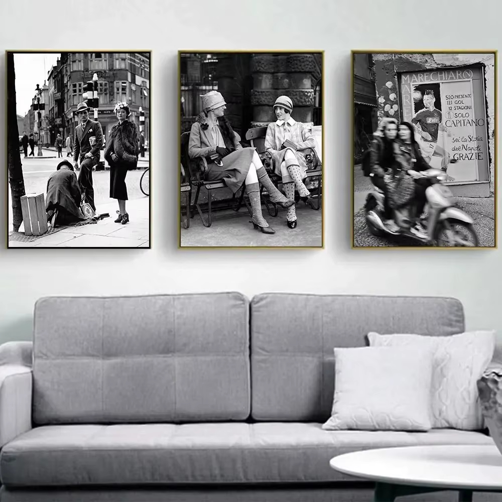 Photography Street - Mode Cetak Fotografi Vintage Hitam Putih