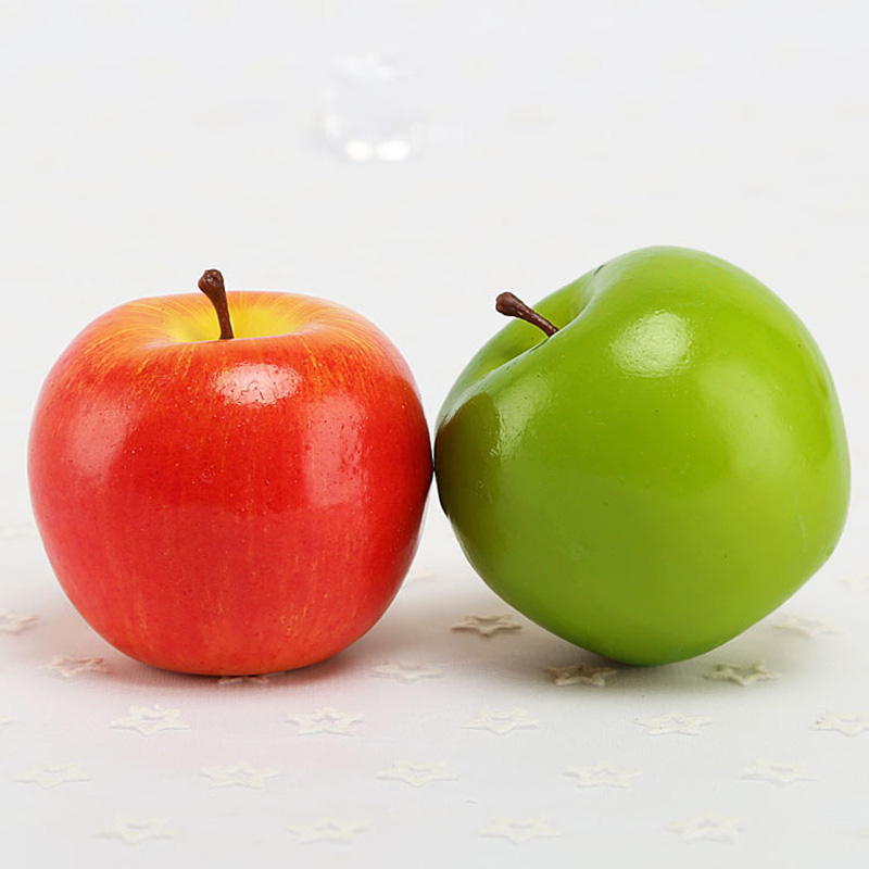 Photography Food - Simulasi Apel Buatan Warna Hijau Merah