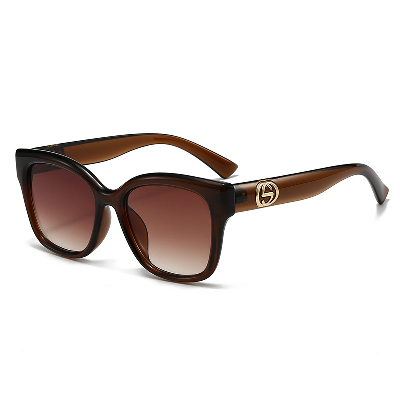 Photography Street - Kacamata Fashion Warna Solid Minimalis Retro