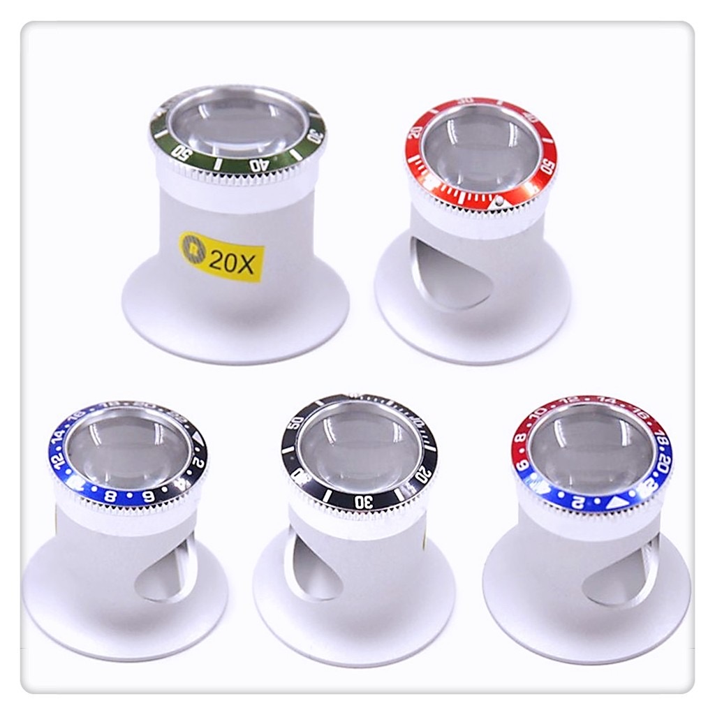 Eye Piece Magnifier - Jam tangan kaca pembesar, 3X/4X/5X/10X/15X/20X perbaikan
