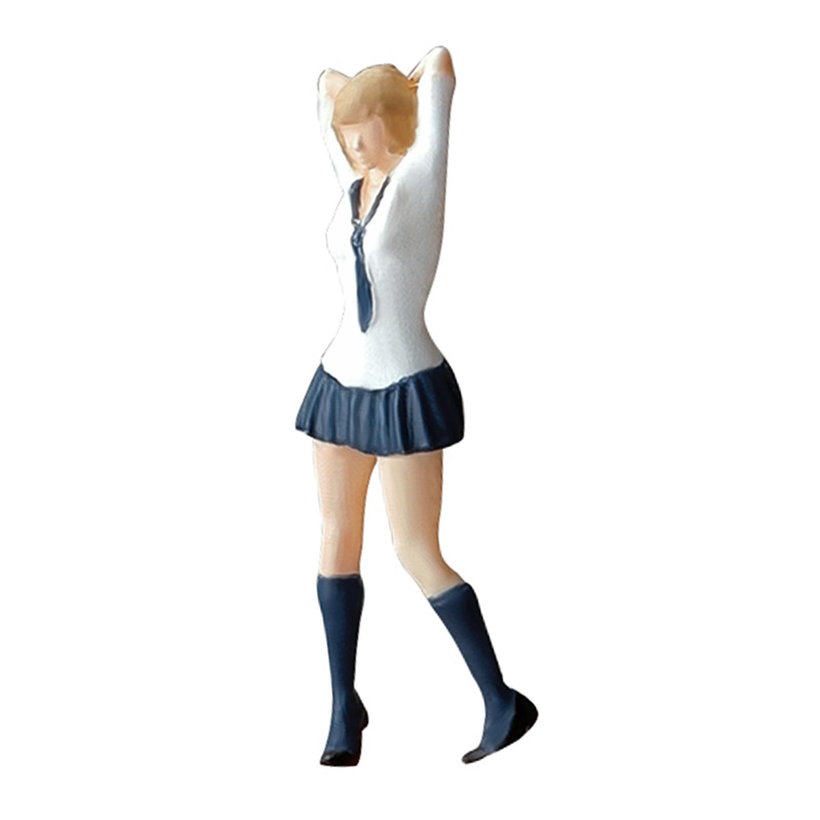 Photography Street - 1/64 Model Resin Figur Jalanan Koleksi