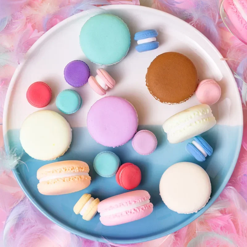 Simulasi kue Macaron Model mak - Photography Food ulasan dan harga
