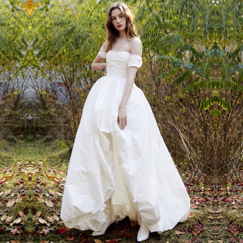 Gaun Pengantin Sederhana Tanpa - Photography Lighting ulasan dan harga