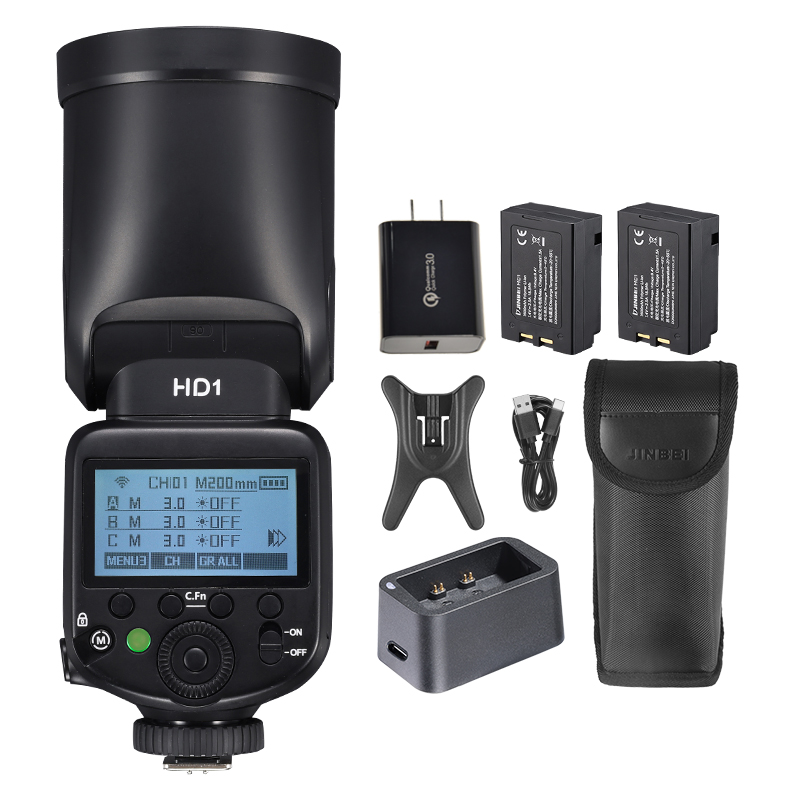 JINBEI HD-1 Round-head HSS Spe - Photography Lighting ulasan dan harga