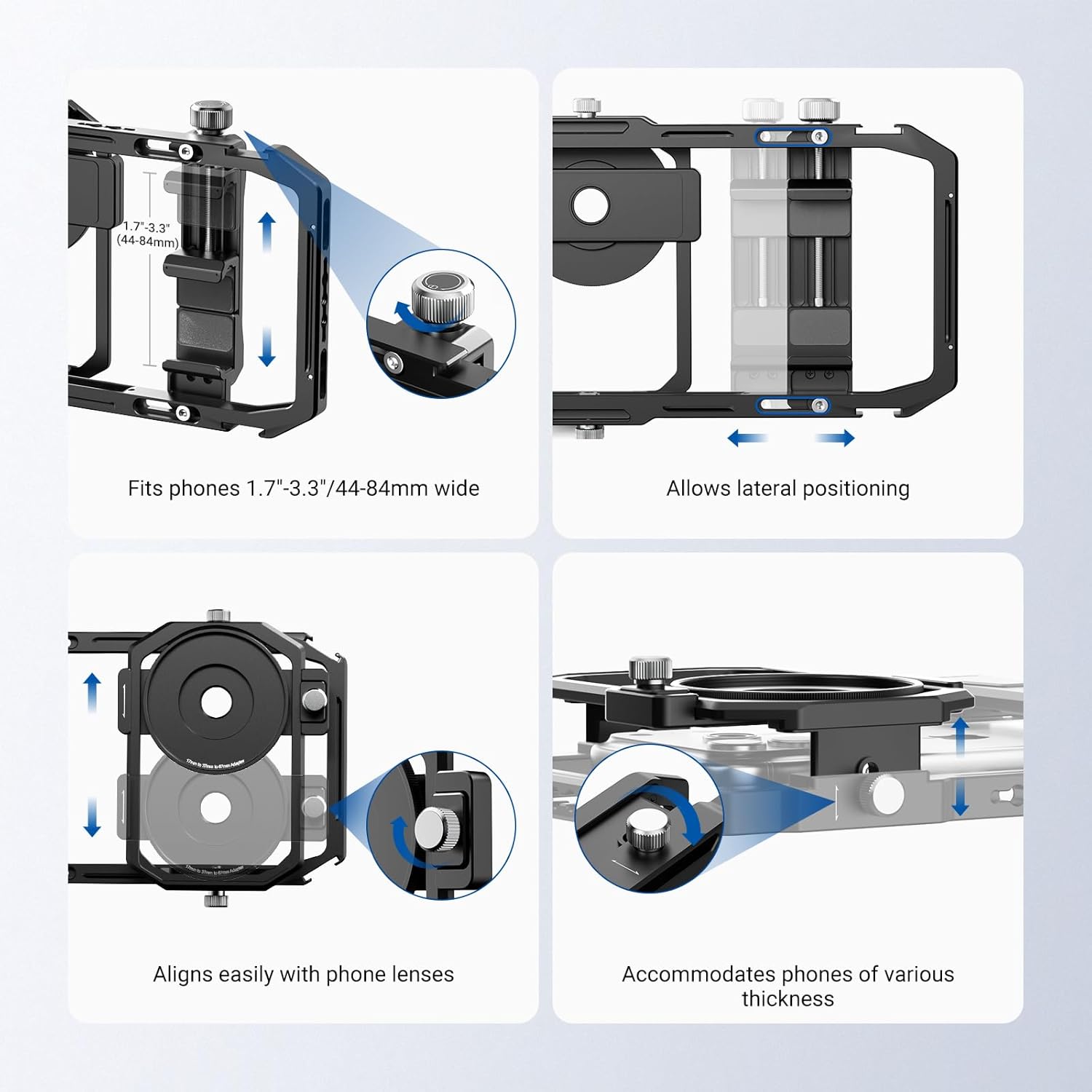 NEEWER Universal Phone Cage Vi - Xiaomi Photography Kit 15 Ultra ulasan dan harga