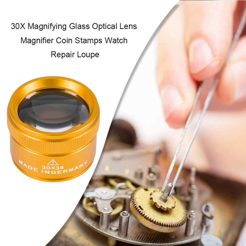 Kaca Pembesar Logam 30X Lensa  - Eye Piece Magnifier ulasan dan harga