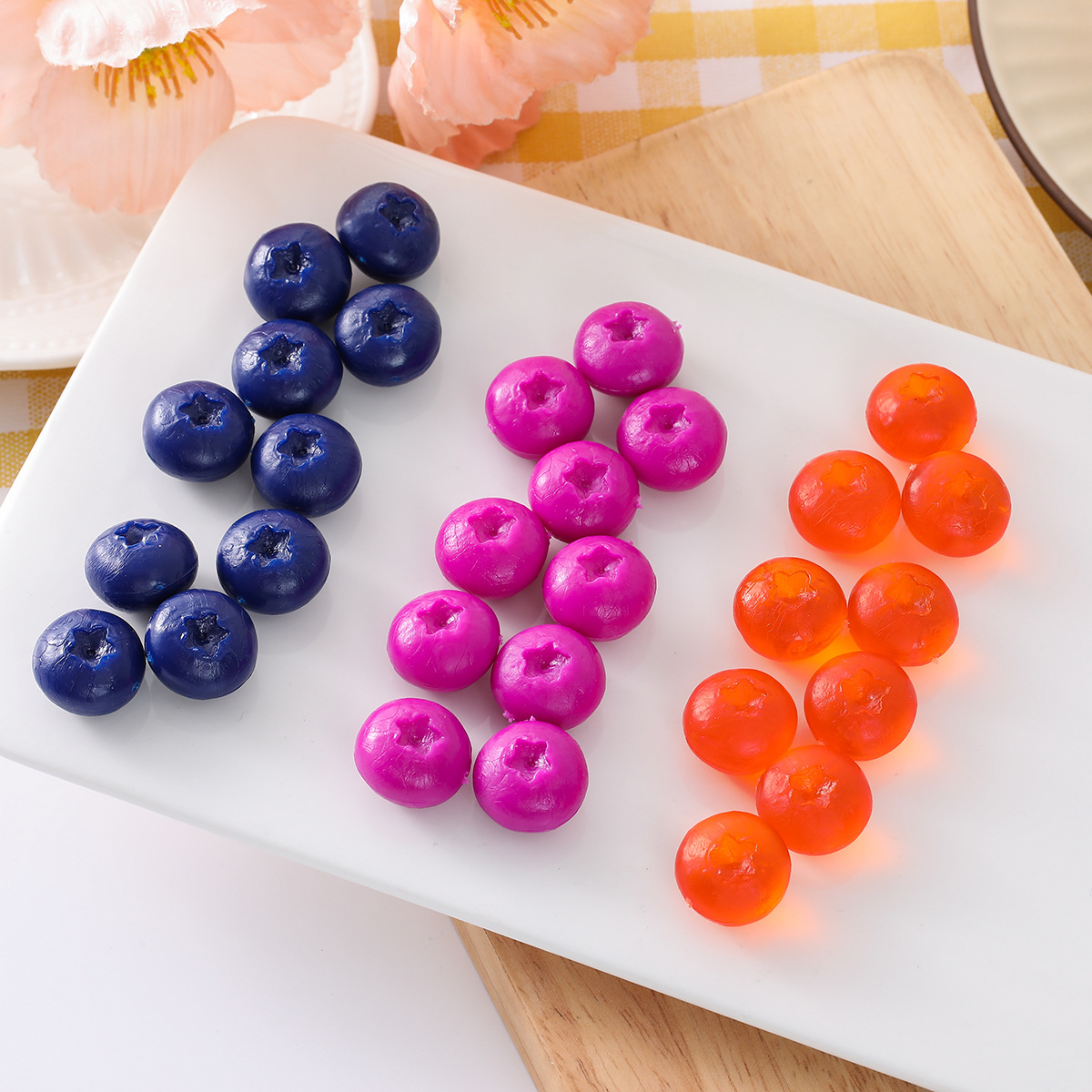 Silikon Simulasi Blueberry Bus - Photography Food ulasan dan harga