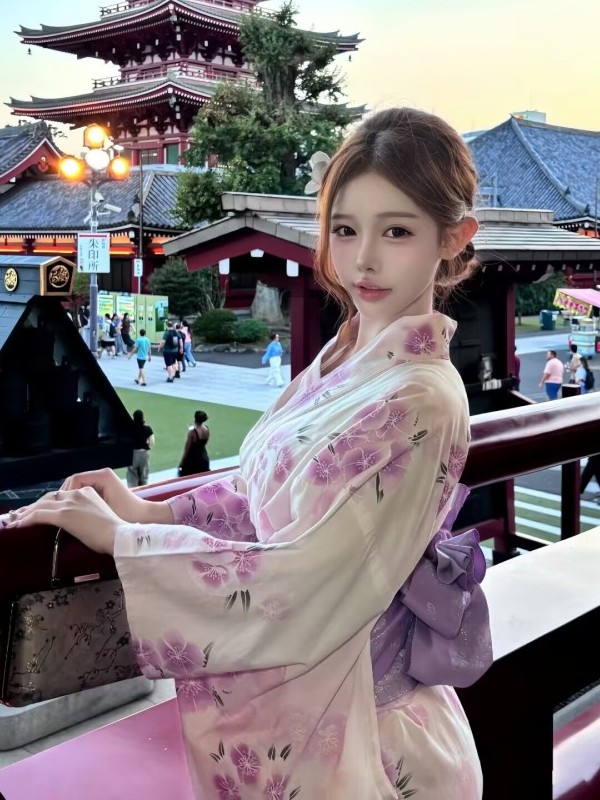 Kostum Fotografi Gaya Kimono T - Photography Young ulasan dan harga