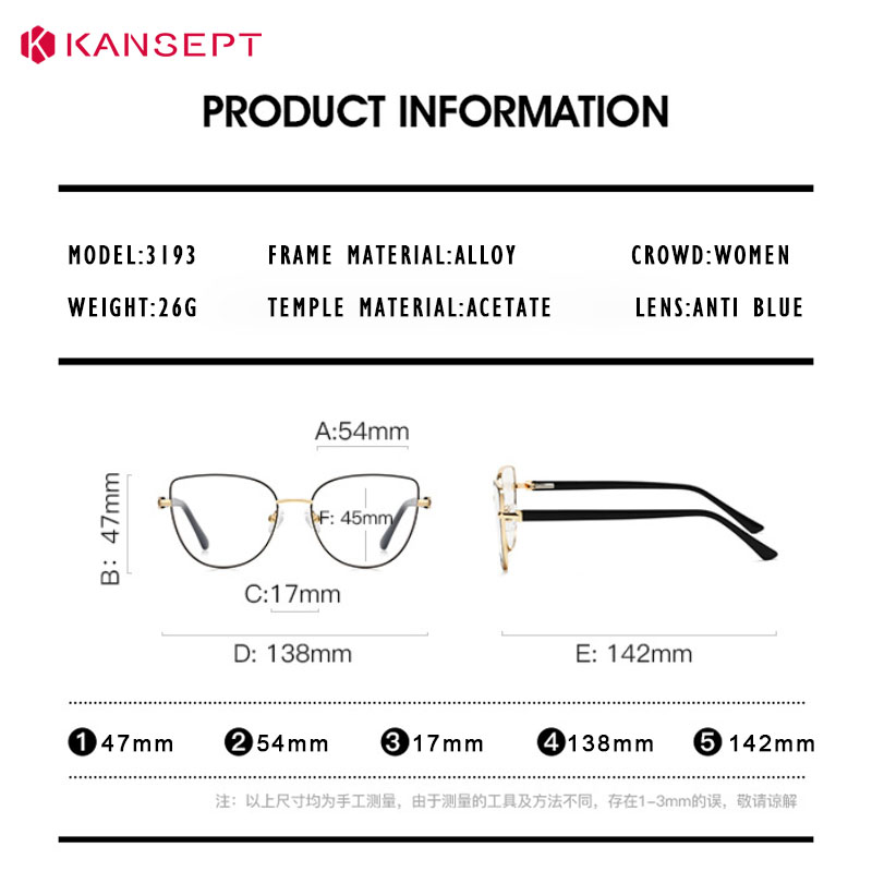 KANSEPT Kacamata Miopia Lunett - Eye Piece Magnifier ulasan dan harga