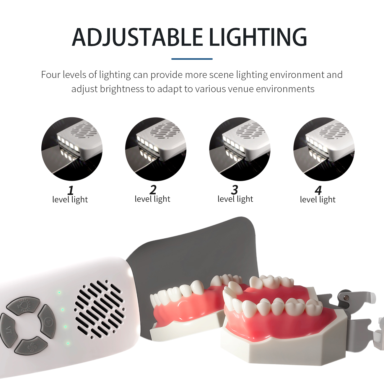 Kit Cermin Anti-Kabut Gigi den - Photography Lighting ulasan dan harga