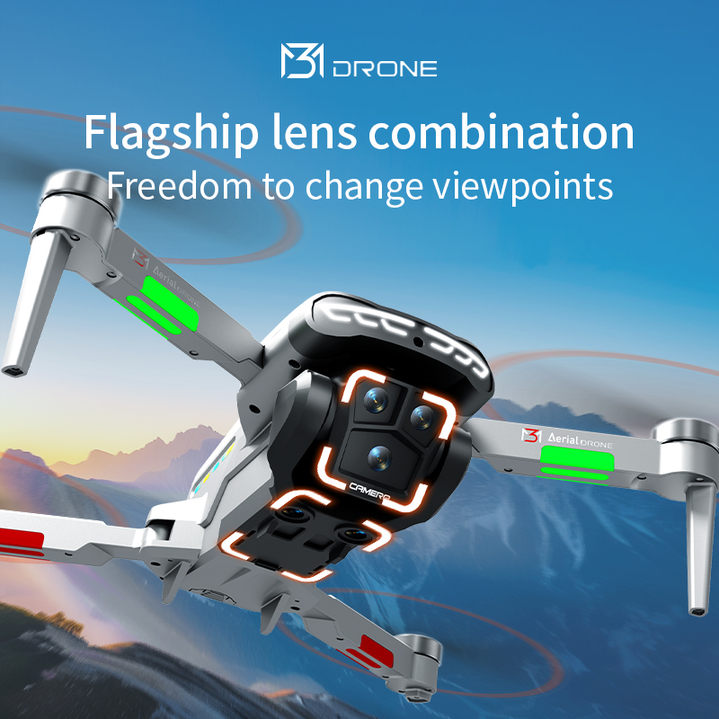 M3 Drone Profesional 4K HD Fot - Photography Drone ulasan dan harga