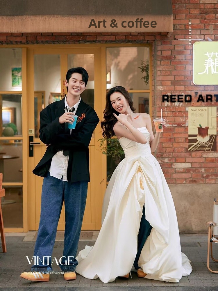 Gaun Pengantin Gaya Korea Modi - Photography Street ulasan dan harga