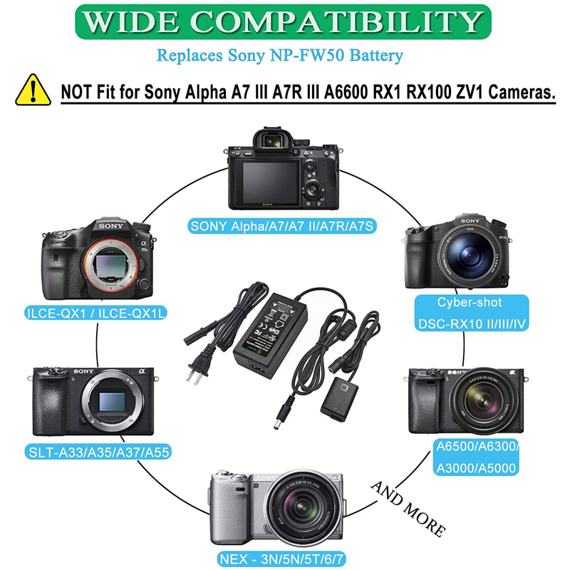 AC-PW20 ZV-E10, Kit adaptor AC - Sony Camera Zv-E10 ulasan dan harga