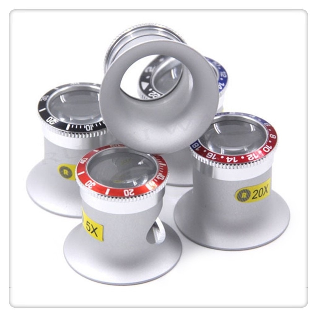 Jam tangan kaca pembesar, 3X/4 - Eye Piece Magnifier ulasan dan harga