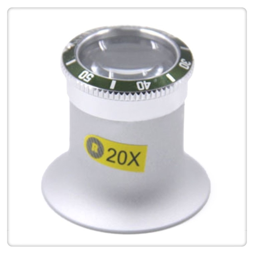Jam tangan kaca pembesar, 3X/4 - Eye Piece Magnifier ulasan dan harga
