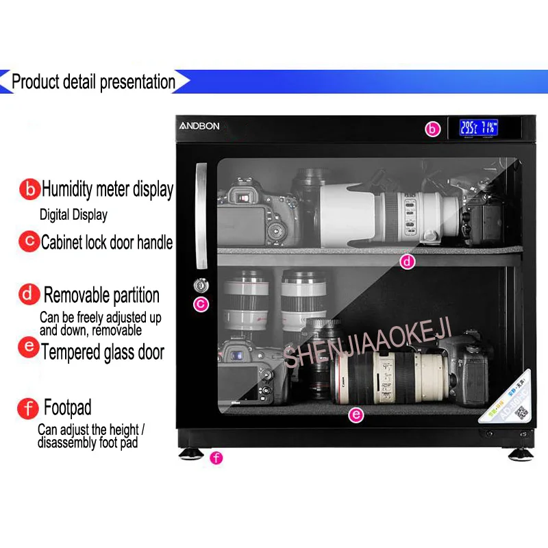 80L Kotak Elektronik Tahan Lem - Camera Dry Cabinet ulasan dan harga