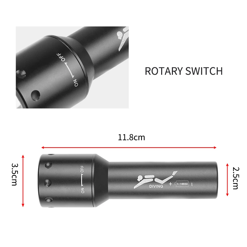 Lampu Selam LED T6 Baru, Jangk - Photography Lighting ulasan dan harga