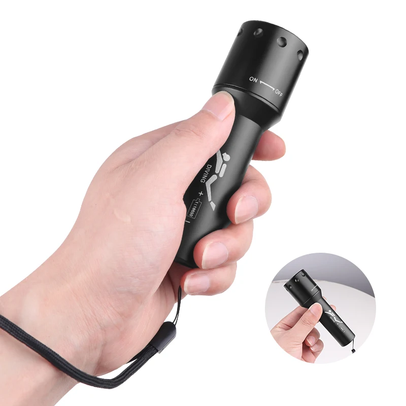 Lampu Selam LED T6 Baru, Jangk - Photography Lighting ulasan dan harga