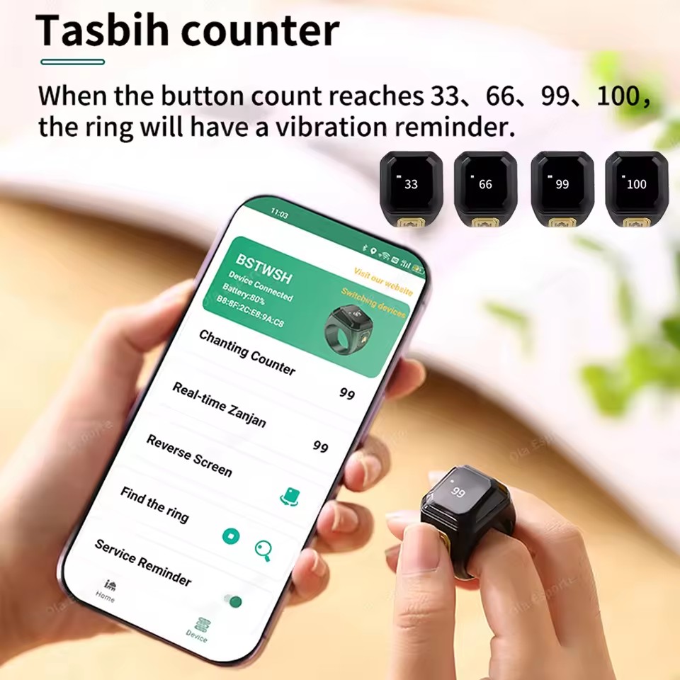 Cincin Pintar Muslim Qibla Zik - Intervalometer Timer ulasan dan harga